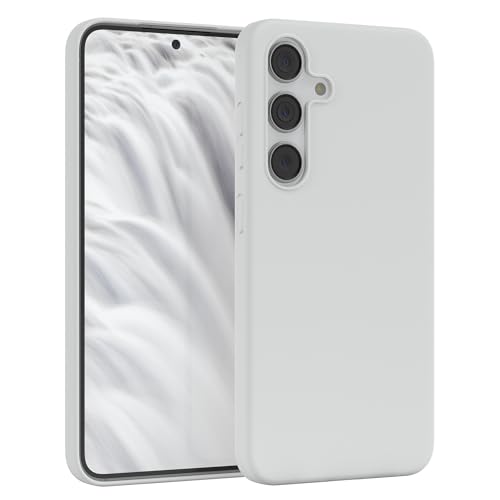 EAZY CASE Premium Silikon Handyhülle kompatibel mit Galaxy S25 Slimcover mit Kameraschutz und Innenfutter, Silikonhülle, Schutzhülle, Bumper, Handy Case, Hülle, Softcase, Weiß EAZY CASE Premium Silikon Handyhülle kompatibel mit Galaxy S25 Slimcover mit Kameraschutz und Innenfutter, Silikonhülle, Schutzhülle, Bumper, Handy Case, Hülle, Softcase, Weiß von EAZY CASE