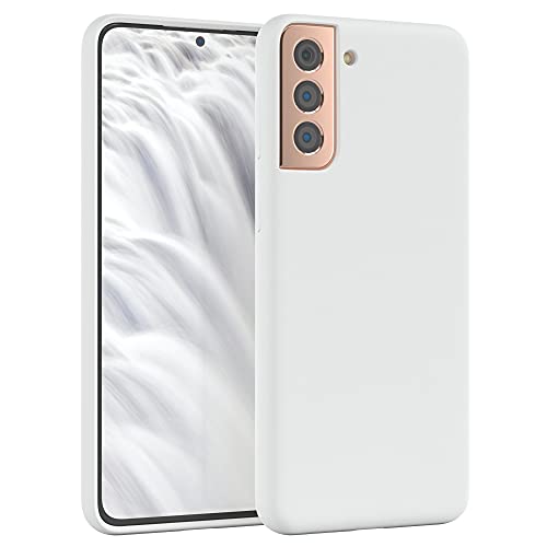 EAZY CASE Premium Silikon Handyhülle kompatibel mit Samsung Galaxy S21 Plus 5G, Slimcover mit Kameraschutz und Innenfutter, Silikonhülle, Schutzhülle, Bumper, Handy Case, Softcase, Weiß EAZY CASE Premium Silikon Handyhülle kompatibel mit Samsung Galaxy S21 Plus 5G, Slimcover mit Kameraschutz und Innenfutter, Silikonhülle, Schutzhülle, Bumper, Handy Case, Softcase, Weiß von EAZY CASE