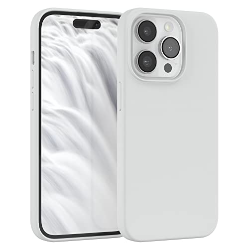 EAZY CASE Premium Silikon Handyhülle kompatibel mit iPhone 14 Pro, Slimcover mit Kameraschutz und Innenfutter, Silikonhülle, Schutzhülle, Bumper, Handy Case, Hülle, Softcase, Weiß EAZY CASE Premium Silikon Handyhülle kompatibel mit iPhone 14 Pro, Slimcover mit Kameraschutz und Innenfutter, Silikonhülle, Schutzhülle, Bumper, Handy Case, Hülle, Softcase, Weiß von EAZY CASE