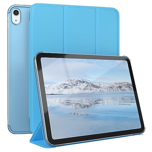 EAZY CASE - Schutzhülle für iPad 10 Generation 2022 Hülle 10.9 Zoll Smart Cover Tablet Case Smartcase zum Aufstellen Klapphülle mit Standfunktion Sleep Wake Up Funktion Tasche Kunstleder Etui Blau EAZY CASE - Schutzhülle für iPad 10 Generation 2022 Hülle 10.9 Zoll Smart Cover Tablet Case Smartcase zum Aufstellen Klapphülle mit Standfunktion Sleep Wake Up Funktion Tasche Kunstleder Etui Blau von EAZY CASE