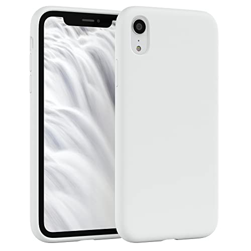 EAZY CASE - Silikon Hülle für iPhone XR Hülle Weiß weich stoßfeste Schutzhülle mit Kameraschutz Handyhülle iPhone XR Silikonhülle Dünn mit Premium Schutz TPU Cover Phone Case in Weiß EAZY CASE - Silikon Hülle für iPhone XR Hülle Weiß weich stoßfeste Schutzhülle mit Kameraschutz Handyhülle iPhone XR Silikonhülle Dünn mit Premium Schutz TPU Cover Phone Case in Weiß von EAZY CASE