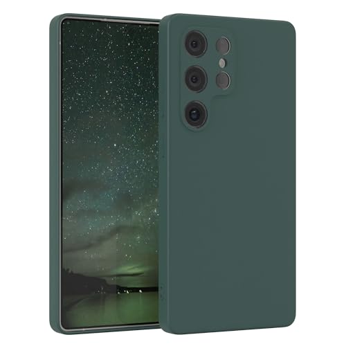 EAZY CASE - Silikonhülle für Samsung Galaxy S25 Ultra Hülle Silikon Case weich stoßfeste Handyhülle Schutzhülle mit Kameraschutz Dünn Premium Schutz Cover TPU Phone Bumper in Piniengrün EAZY CASE - Silikonhülle für Samsung Galaxy S25 Ultra Hülle Silikon Case weich stoßfeste Handyhülle Schutzhülle mit Kameraschutz Dünn Premium Schutz Cover TPU Phone Bumper in Piniengrün von EAZY CASE