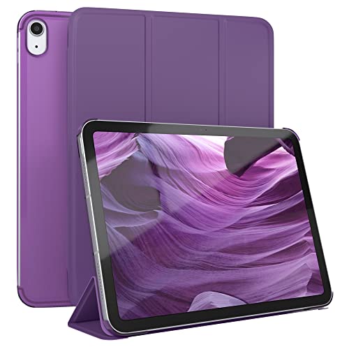 EAZY CASE - Smartcase Tablet Hülle kompatibel mit iPad 10,9 (10.Gen) - Multiwinkel Standfunktionen, Smartcover, ultradünne Tablet Sleeve Tasche in Lila von EAZY CASE