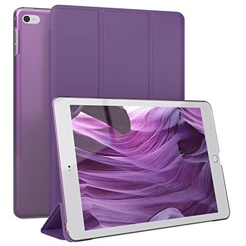 EAZY CASE - Smartcase Tablet Hülle kompatibel mit iPad Mini 4/5 - Multiwinkel Standfunktionen, Smartcover, ultradünne Tablet Sleeve Tasche in Lila von EAZY CASE