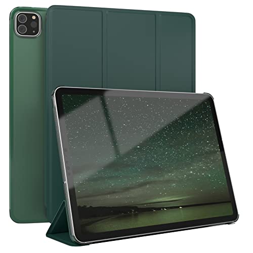 EAZY CASE - Smartcase Tablet Hülle kompatibel mit iPad Pro 11 (2018/2020/2021/2022) - Schutztasche, Flipcase, Schutz vor Verschmutzungen, Slim Fit Case in Nacht Grün von EAZY CASE