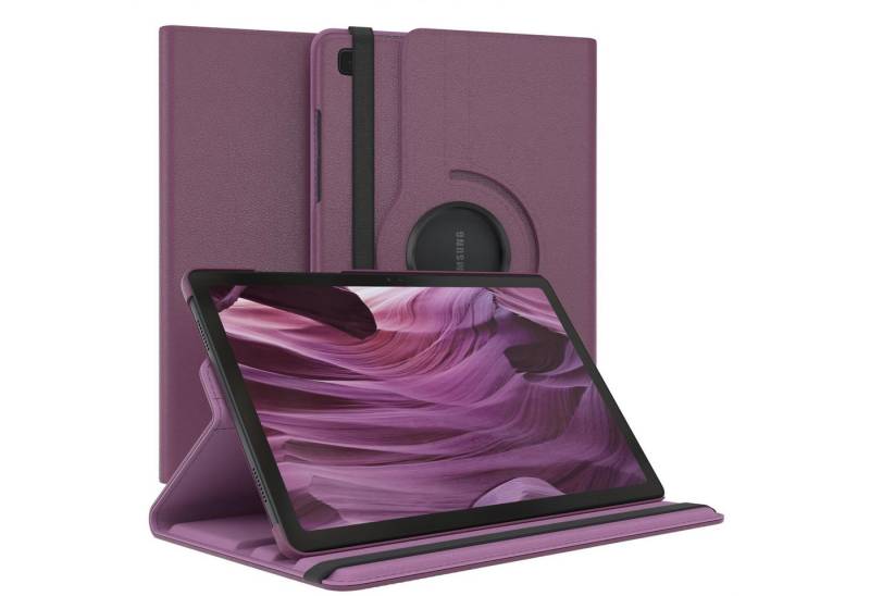 EAZY CASE Tablet-Hülle Rotation Case für Samsung Galaxy Tab A7 10,4 Zoll, Schutzasche für Tablets Flipcase Hülle Kratzschutz Displayschutz Blau von EAZY CASE