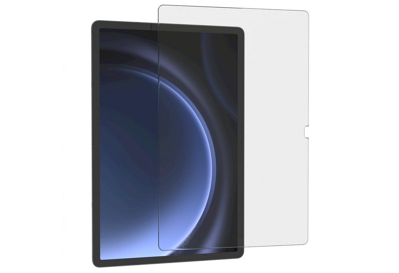 EAZY CASE Tablet-Hülle Samsung Galaxy Tab S10 Plus / Tab S9 FE Plus Glass Screen Protector 12,4 Zoll, 12,4 Zoll Panzerglas Displayfolie Tabletschutz Glasfolie Kratzschutz EAZY CASE Tablet-Hülle Samsung Galaxy Tab S10 Plus / Tab S9 FE Plus Glass Screen Protector 12,4 Zoll, 12,4 Zoll Panzerglas Displayfolie Tabletschutz Glasfolie Kratzschutz von EAZY CASE