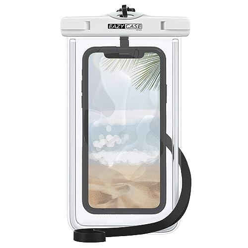 EAZY CASE - wasserdichte Unterwasserhülle Weiß Schutzhülle Handyhülle Universal Unterwassertasche Beutel Handy Tasche wasserfest Universalhülle für alle Modelle bis 6,7 Zoll mit Umhängeband Schwarz EAZY CASE - wasserdichte Unterwasserhülle Weiß Schutzhülle Handyhülle Universal Unterwassertasche Beutel Handy Tasche wasserfest Universalhülle für alle Modelle bis 6,7 Zoll mit Umhängeband Schwarz von EAZY CASE