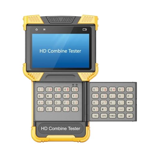 CCTV-Tester, 4 Zoll HD CCTV Tester IPC Analog TVI AHD CVI Video Monitor POE PTZ Steuerung RS485 Ethernet Test for H.265 4K IP Kamera(TI-N871) von EBAYTV