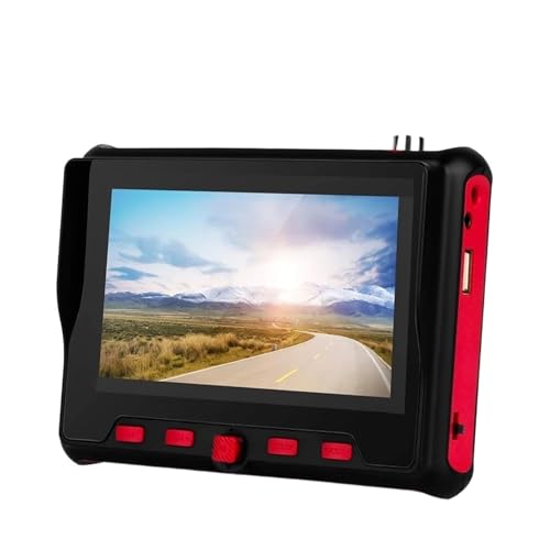 CCTV-Tester, 5-Zoll-CCTV-Tester 8MP AHD TVI CVI CVBS-Unterstützung VGA und Eingang Analog Cftv-Tester CCTV-Monitor-Kamera-Videotester(TI-6900ACT) von EBAYTV
