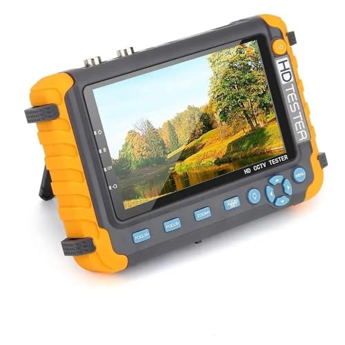 CCTV-Tester, 8MP 4K CCTV Tester Sicherheit Kamera 5 Zoll Monitor for 4 IN 1 TVI AHD CVI Analog Sicherheit Cam tester Video Test(CCTV Tester 8W) von EBAYTV