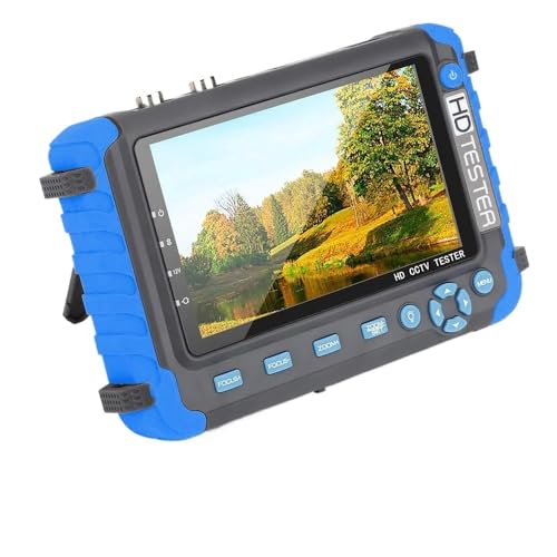 CCTV-Tester, 8MP 4K CCTV Tester Sicherheit Kamera 5 Zoll Monitor for 4 IN 1 TVI AHD CVI Analog Sicherheit Cam tester Video Test(CCTV Tester IV8W-L) von EBAYTV