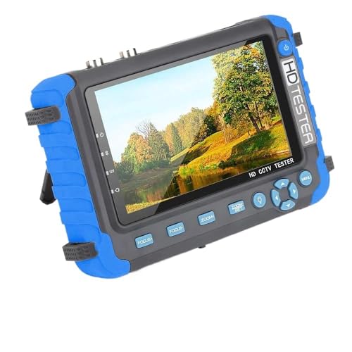 CCTV-Tester, 8MP 4K CCTV Tester Sicherheit Kamera 5 Zoll TFT LCD Monitor for 4 IN 1 TVI AHD CVI Analog sicherheit Cam Tester Video Test(CCTV Tester IV8W) von EBAYTV