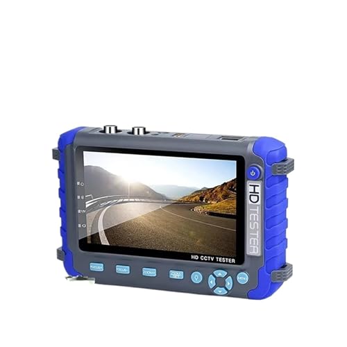 CCTV-Tester, 8MP CCTV Sicherheit Kamera Tester IV8W 5 Zoll CCTV Monitor AHD/CVI/TVI CVBS Analog Kamera Tester CCTV Kameras Tester VGA Eingang(8W-L with battery) von EBAYTV