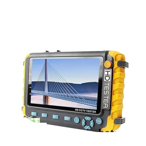 CCTV-Tester, 8MP CCTV Sicherheit Kamera Tester IV8W 5 Zoll CCTV Monitor AHD/CVI/TVI CVBS Analog Kamera Tester CCTV Kameras Tester VGA Eingang(8W with battery) von EBAYTV