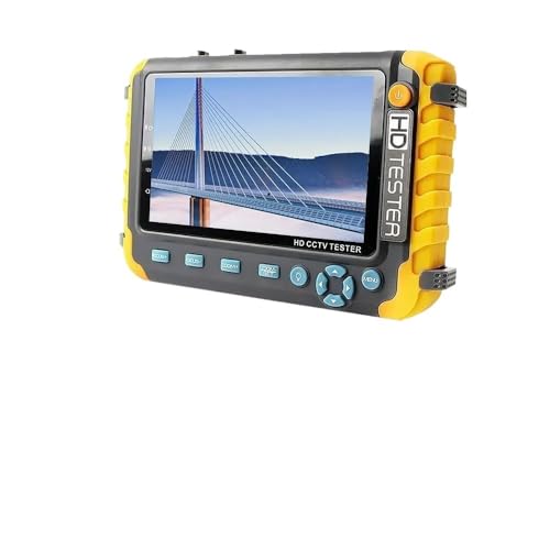 CCTV-Tester, IV8W 4K Kamera Tester 5 Zoll CCTV Monitor 8MP AHD/CVI/TVI CVBS Analog Kamera Tester mit VGA Eingang UTP CFTV(8W) von EBAYTV