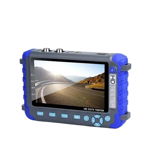 CCTV-Tester, IV8W 4K Kamera Tester 5 Zoll CCTV Monitor 8MP AHD/CVI/TVI CVBS Analog Kamera Tester mit VGA Eingang UTP CFTV(IV8W-L) von EBAYTV