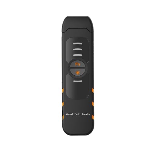 EBAYTV Fasertester Handheld Optical Power Meter 5-30 MW Fiber Optic Tester Stift VFL Rot Licht Optische Faser Optic Rot Licht Stift Visual Fault Locator (Color : 5mw Dry Battery, Size : A) von EBAYTV
