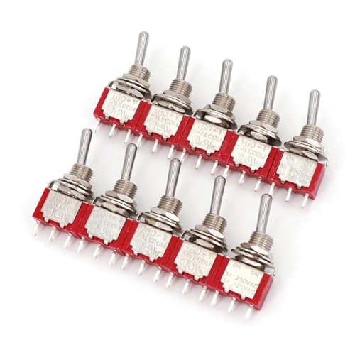 Marineschalter, 10 Stücke SH T8013 Standard Hebel 3Pin ON-ON 2-Position SPDT Mini Kippschalter 5A/125VAC Marineschalter, 10 Stücke SH T8013 Standard Hebel 3Pin ON-ON 2-Position SPDT Mini Kippschalter 5A/125VAC von EBAYTV