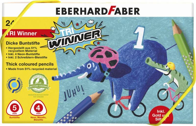EBERHARD FABER Buntstifte Mehrfarbig von EBERHARD FABER