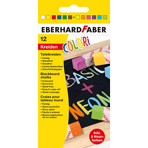 EBERHARD FABER Colori Kreide farbsortiert 12 St. von EBERHARD FABER