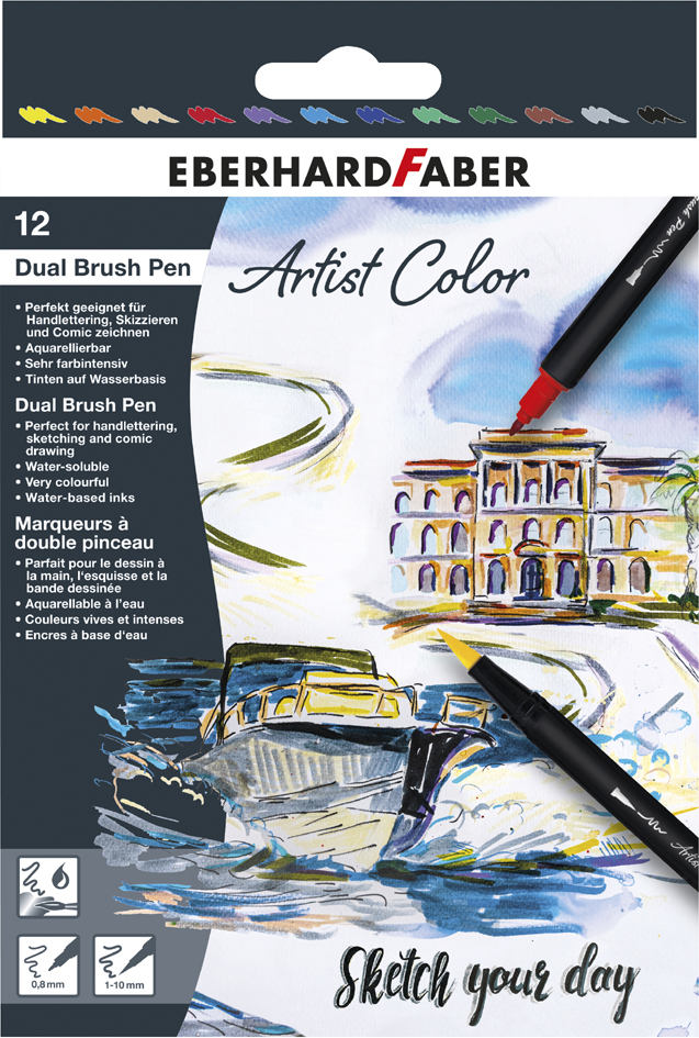 EBERHARD FABER Doppelfasermaler Artist Color Dual Brush Pen von EBERHARD FABER