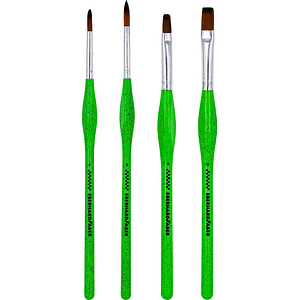 EBERHARD FABER Green Winner Pinsel-Set, 4-teilig von EBERHARD FABER