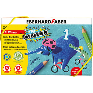 EBERHARD FABER TRI Winner Buntstifte farbsortiert, 24 St. EBERHARD FABER TRI Winner Buntstifte farbsortiert, 24 St. von EBERHARD FABER