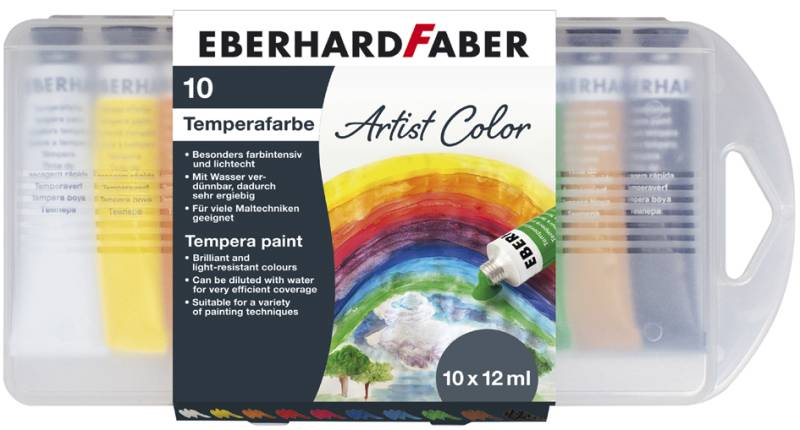 EBERHARD FABER Temperafarbe Artist Color, 10er Etui von EBERHARD FABER