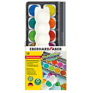 EBERHARD FABER Winner Wasserfarbkasten 12 Farben von EBERHARD FABER