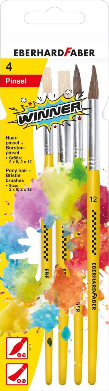 EBERHARD FABER Pinsel-Set 4-teilig von EBERHARD FABER
