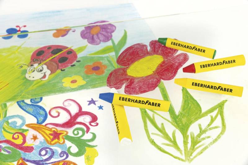 EBERHARD FABER Wachsmalkreiden 12St. von EBERHARD FABER