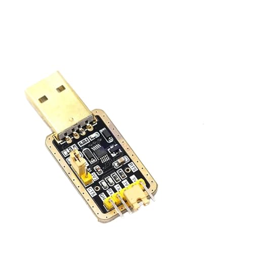 EBGAZSPD CH340 CH340G USB-zu-TTL-Programmierer USB-Seriell-Upgrade-Board-Downloader mit Buchse-zu-Buchse-Dupont-Kabel(CH340G) von EBGAZSPD