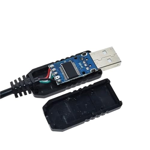 EBGAZSPD PL2303 USB-zu-UART-TTL-Kabelmodul FT232RL PL2303HX USB-Übertragung for TTL RS232-Seriell-Port-Adaptermodul CH340 Download-Kabel(FT232RL) von EBGAZSPD