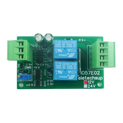 Gebürsteter Gleichstrommotor Überlast Überstrom Kurzschlussschutzmodul Vorwärts Rückwärts Controller 10A 20A 30A DC 12V 24V Stromversorgung(12V 10A with shell) von EBGAZSPD
