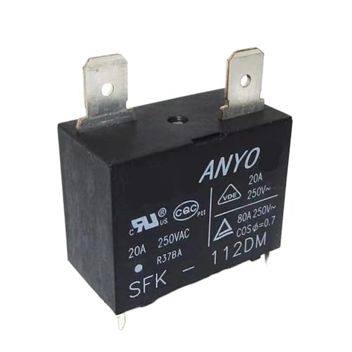 SFK-112DM 12VDC DIP-4 Klimaanlage Relais 4-pin Strom 20A 250VAC Austauschbare HF102F-12V G4A-1A-E-12VDC(SFK-112DM 50PCS) von EBGAZSPD