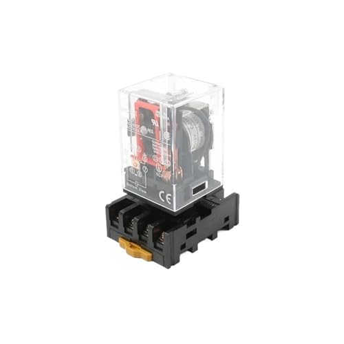 Zwischen relais MK2P-I MK2P elektromagnetische relais mit steckdose basis 8PIN PF083A DC12V DC24V AC110V AC220V(AC110V) von EBGAZSPD