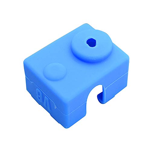 EBILUN 3D Drucker Silikon Sock Heizung Block Abdeckung Case-V6 Hotend Heizung Schützen Blau von EBILUN