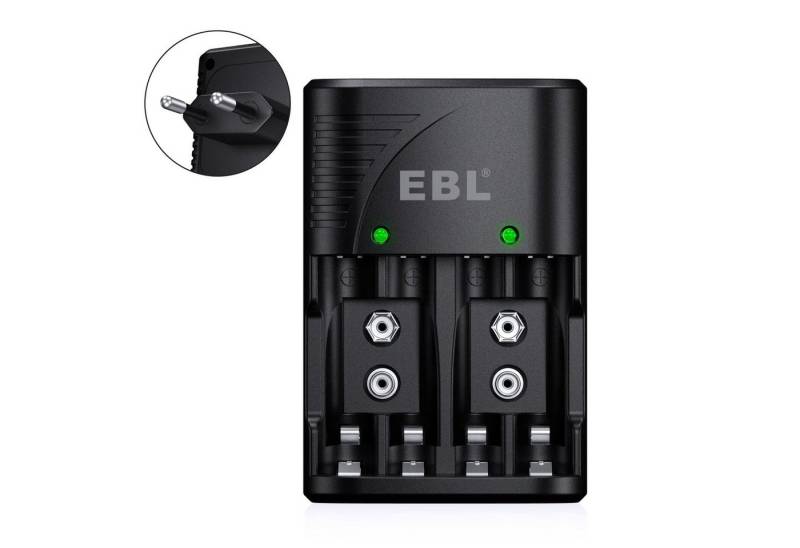 EBL Schnell Batterie-Ladegerät für AA/AAA Akku Akku-Ladestation von EBL