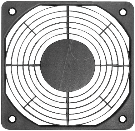 PAPST LZ 32 P - Schutzgitter Kunststoff für 80x80mm Lüfter von EBM-PAPST