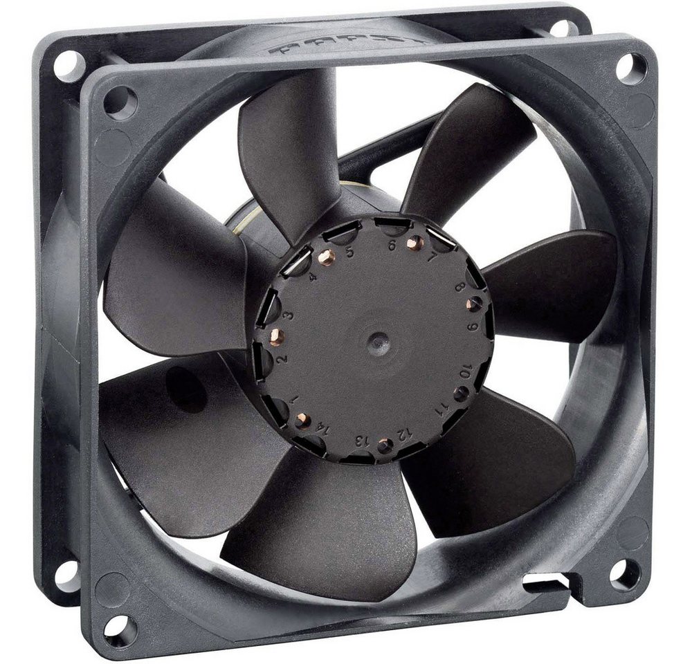 EBM Papst Gehäuselüfter EBM Papst 8412 NGLE Axiallüfter 12 V/DC 30 m³/h (L x B x H) 25.4 x 80 von EBM Papst
