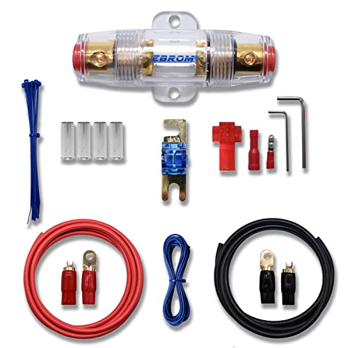 EBROM Batteriekabel Vollkupfer Car Hifi Kabel Set 10, 16, 25, 35 und 50mm2, Pluskabel + Massekabel, viele Längen, AFS, ANL Sicherungshalter + Sicherung, 4m 16mm² rot + 2m schwarz + 60A AFS Sicherung EBROM Batteriekabel Vollkupfer Car Hifi Kabel Set 10, 16, 25, 35 und 50mm2, Pluskabel + Massekabel, viele Längen, AFS, ANL Sicherungshalter + Sicherung, 4m 16mm² rot + 2m schwarz + 60A AFS Sicherung von EBROM