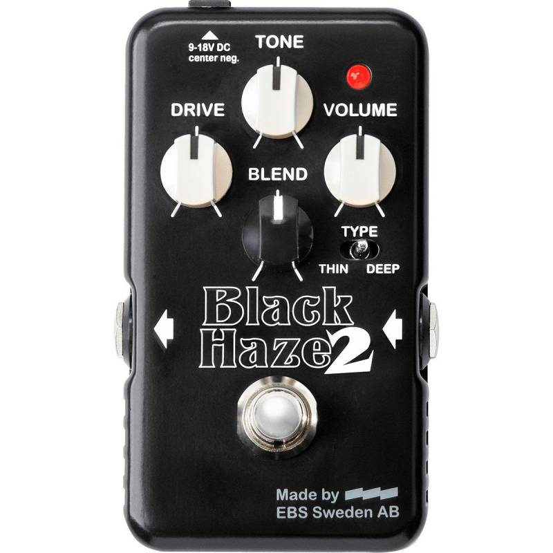 EBS Black Haze 2 Distortion/Overdrive Effects Pedal von EBS