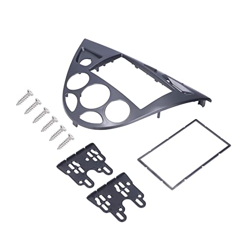 2Din CD DVD Panel Facia Ersatz für 1998-2006, Plug -and -Play, proofes Dashboard Upgrade (Silbergrau) von EBTOOLS