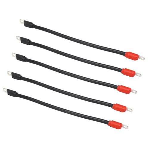 5pcs Duty Cart Battery Cables 4 Gauge PVC -Scheideersatz für DS 36 V 48 V mit Terminals 5pcs Duty Cart Battery Cables 4 Gauge PVC -Scheideersatz für DS 36 V 48 V mit Terminals von EBTOOLS
