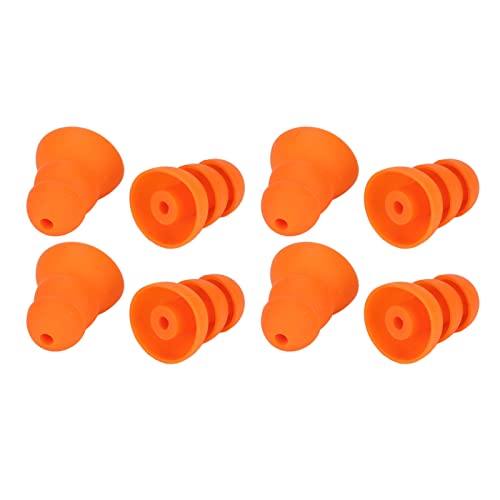 8pcs Premium Silikon ohne Reduktionsstart für SE846 SE535 SE215 Ohrhörer mit 2,0 Mm-3,5 Mm Innenloch Orange 8pcs Premium Silikon ohne Reduktionsstart für SE846 SE535 SE215 Ohrhörer mit 2,0 Mm-3,5 Mm Innenloch Orange von EBTOOLS