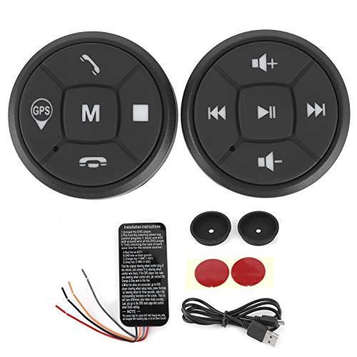 Auto Lenkrad Fernbedienung Lenkradsteuerung Schalter Lenkrad Steuer Steuer Taste Volumen GPS Wireless Controller Switch von EBTOOLS