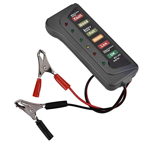 Autobatterietester, EBTOOLS 12 V Motorrad Batterieladung Tester Digital Analyzer Lichtmaschine Kurbelprüfung von EBTOOLS