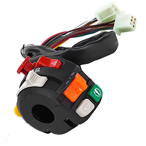 22mm Lenkerschalter Motorrad Abblendlicht Blinker Zündung Wasserdichte Bedientaste 22mm Lenkerschalter Motorrad Abblendlicht Blinker Zündung Wasserdichte Bedientaste von EBTOOLS