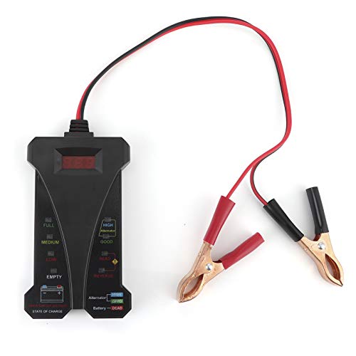 EBTOOLS Digitaler Batterietester, 12-V-Digitaler Batterietester Ladestationsanalysator Spannungsgenerator-Ausgangstest mit LCD-Anzeige Kfz-Batterietester EBTOOLS Digitaler Batterietester, 12-V-Digitaler Batterietester Ladestationsanalysator Spannungsgenerator-Ausgangstest mit LCD-Anzeige Kfz-Batterietester von EBTOOLS